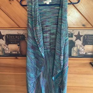 Women’s summer small tank cardigan